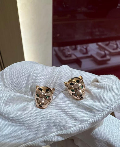 [?Marin-Jewelry]CHRRTAH-PRINT STUD EARRINGS, THREE COLORS