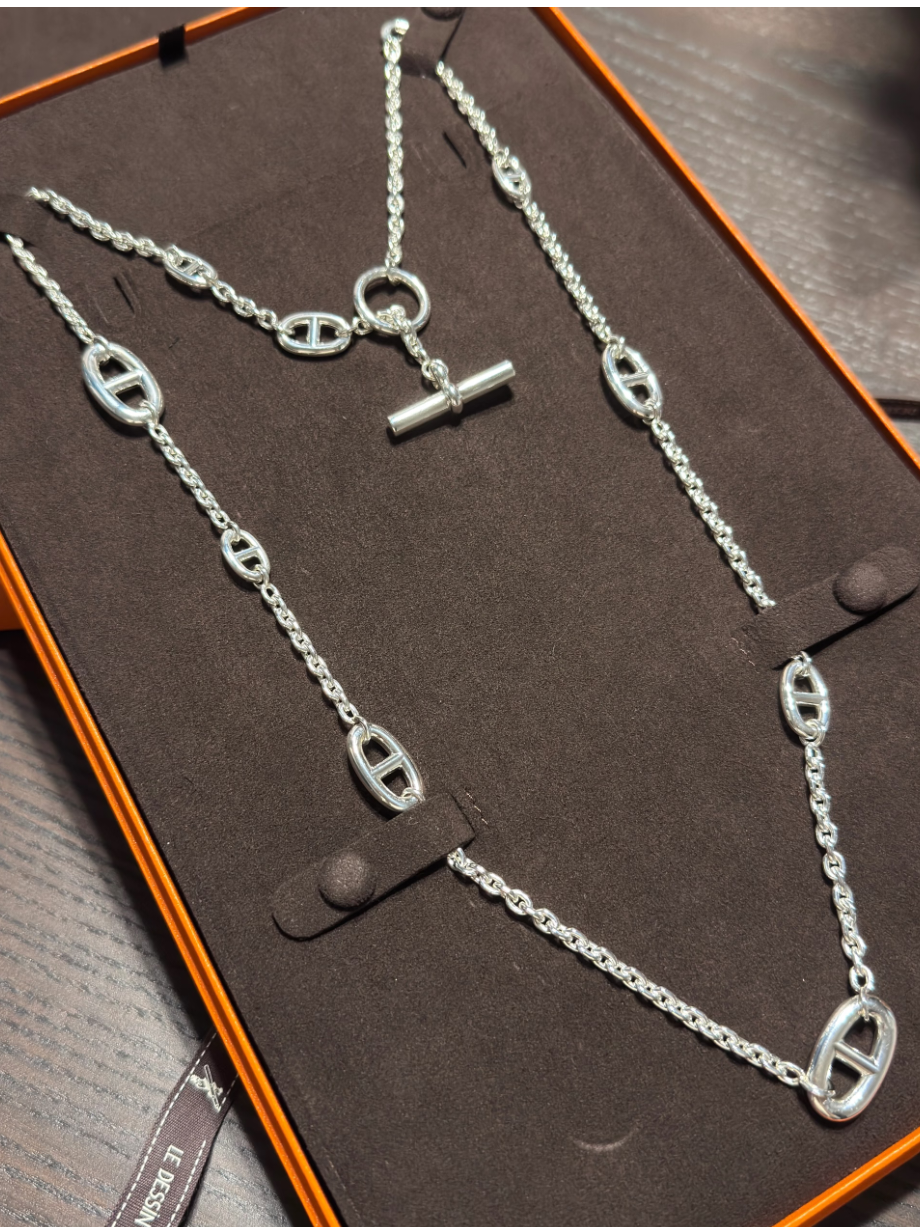 [Marin-Jewelry]Classic Silver Sweater Chain