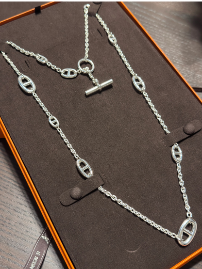 [Marin-Jewelry]Classic Silver Sweater Chain