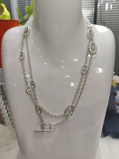 [Marin-Jewelry]Classic Silver Sweater Chain