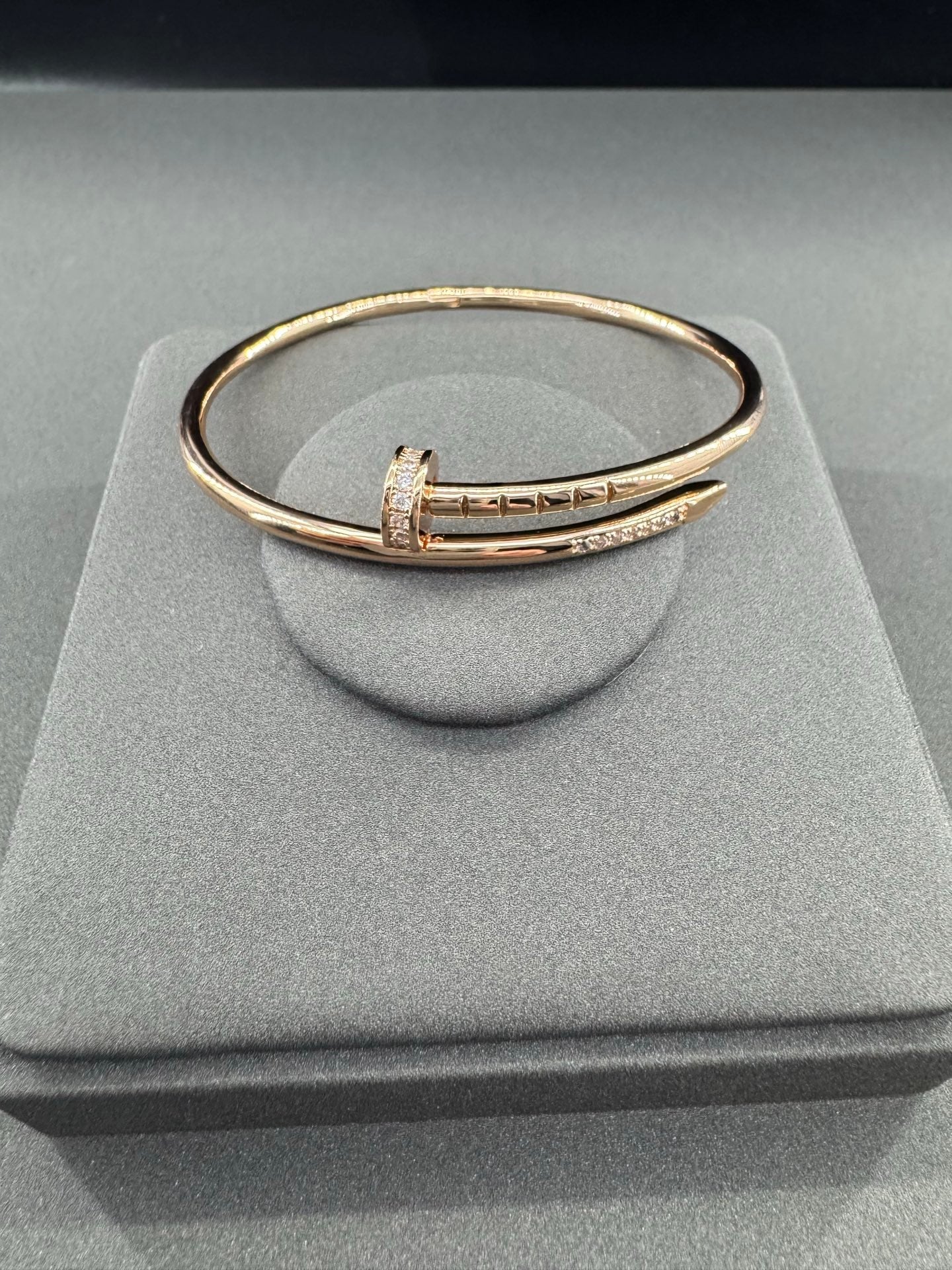 [Marin-Jewelry]JUSTE BRACELET 2.5MM  DIAMONDS2