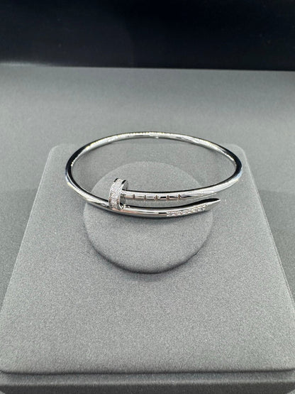 [Marin-Jewelry]JUSTE BRACELET 2.5MM  DIAMONDS2