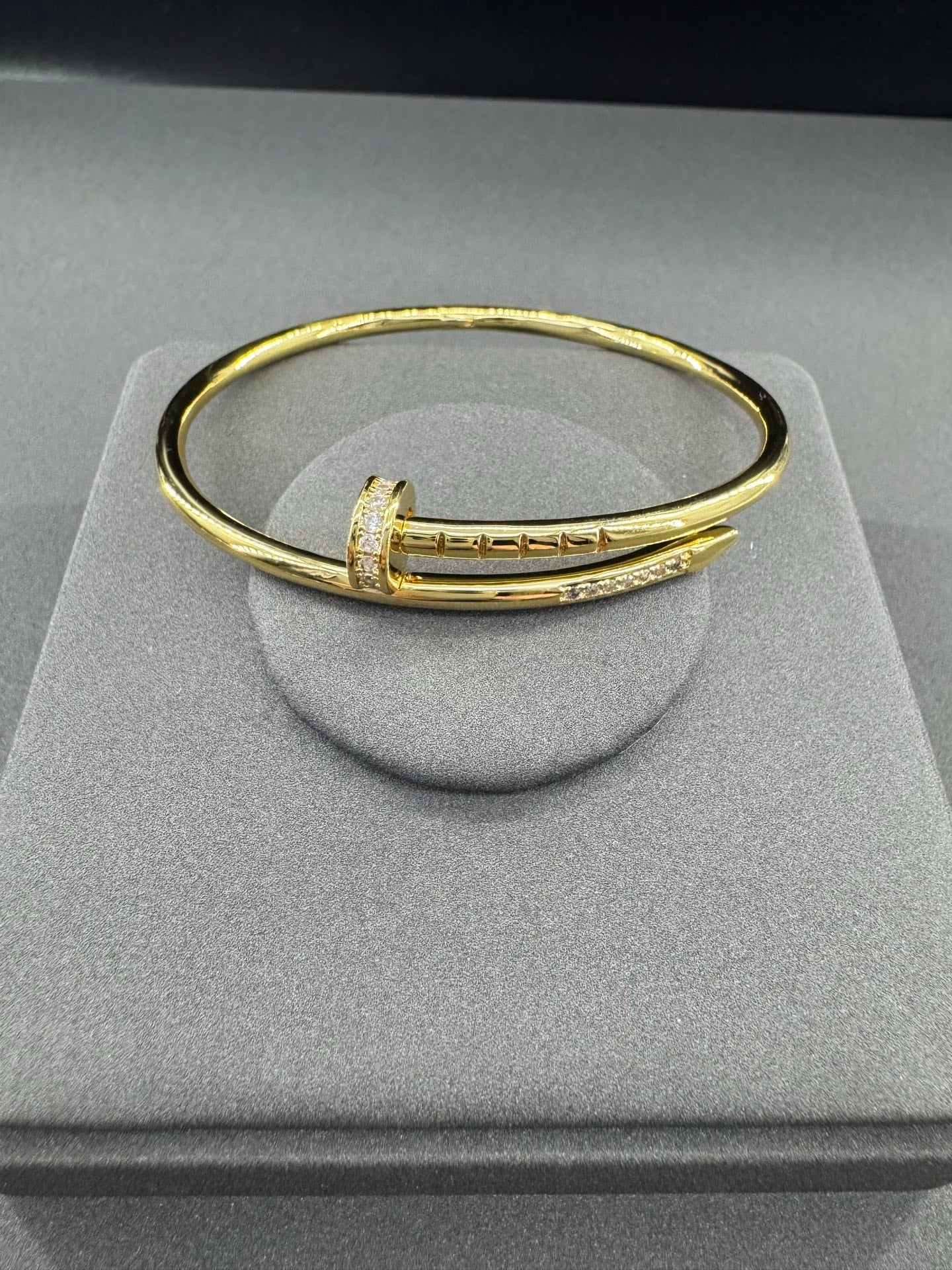 [Marin-Jewelry]JUSTE BRACELET 2.5MM  DIAMONDS2