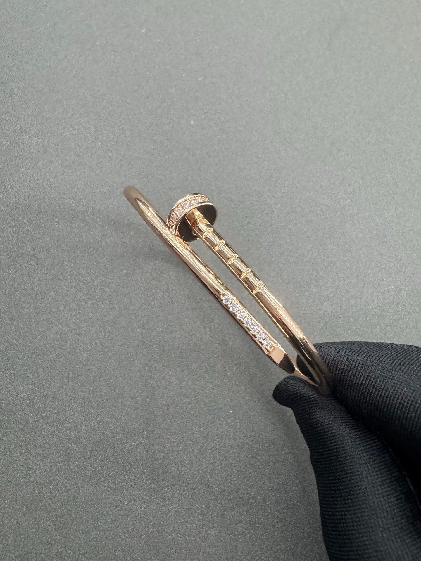 [Marin-Jewelry]JUSTE BRACELET 2.5MM  DIAMONDS2