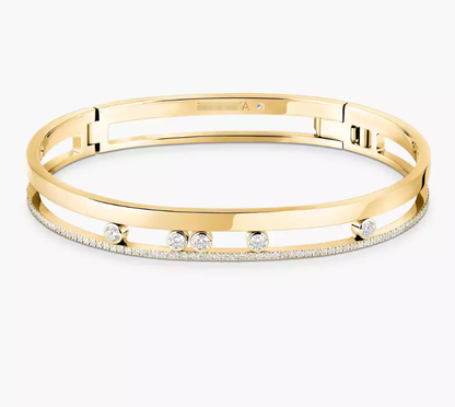 [Marin-Jewelry]M Roman Diamond Bracelet