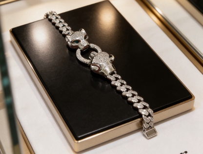 [Marin-Jewelry] DOUBLE PANTHER BRACELET