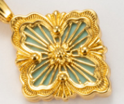 [Marin-Jewelry] B.C.L SMALL SIZE  ENAMEL NECKLACE£¨Various colors)