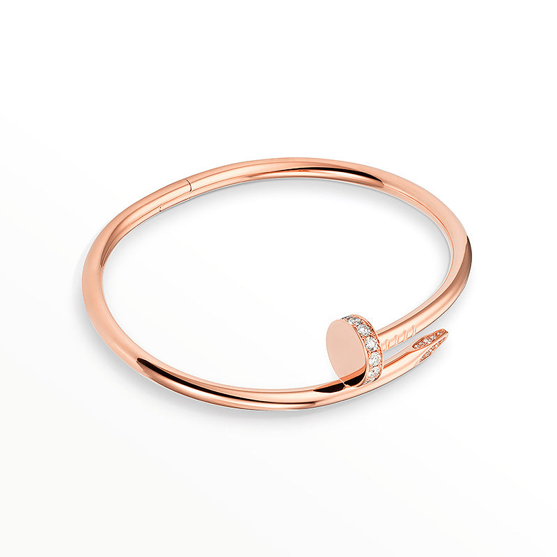 [Marin-Jewelry]JUSTE BRACELET 3.5MM DIAMONDS