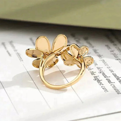 [Marin-Jewelry]CLOVER COMOS GOLD DIAMOND RING