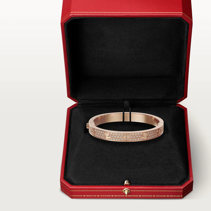 [Marin-Jewelry]LOVE BRACELET 6.1MM DIAMOND-PAVED