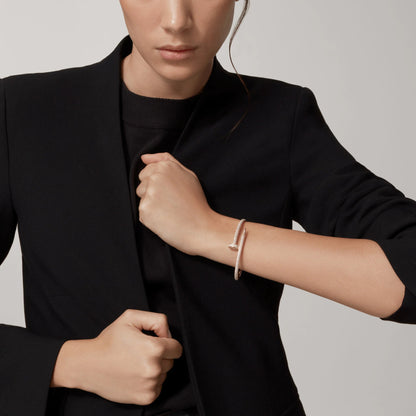 [Marin-Jewelry]JUSTE BRACELET 3.5MM ALL DIAMONDS