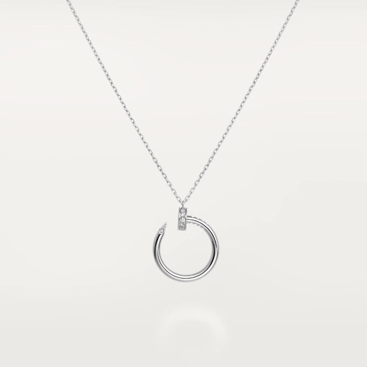 [Marin-Jewelry]JUSTE NECKLACE SILVER