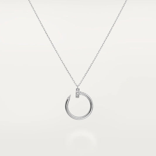 [Marin-Jewelry]JUSTE NECKLACE SILVER