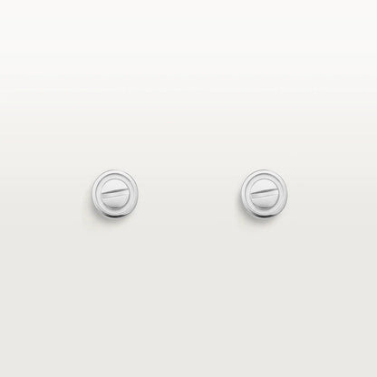 [Marin-Jewelry]LOVE EARRINGS SILVER 10MM