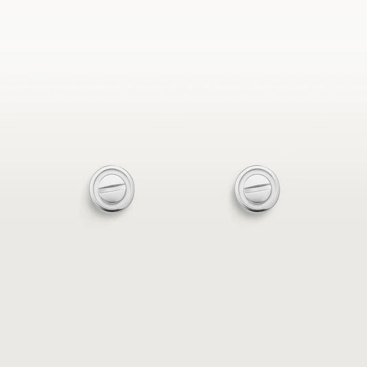 [Marin-Jewelry]LOVE EARRINGS SILVER 10MM