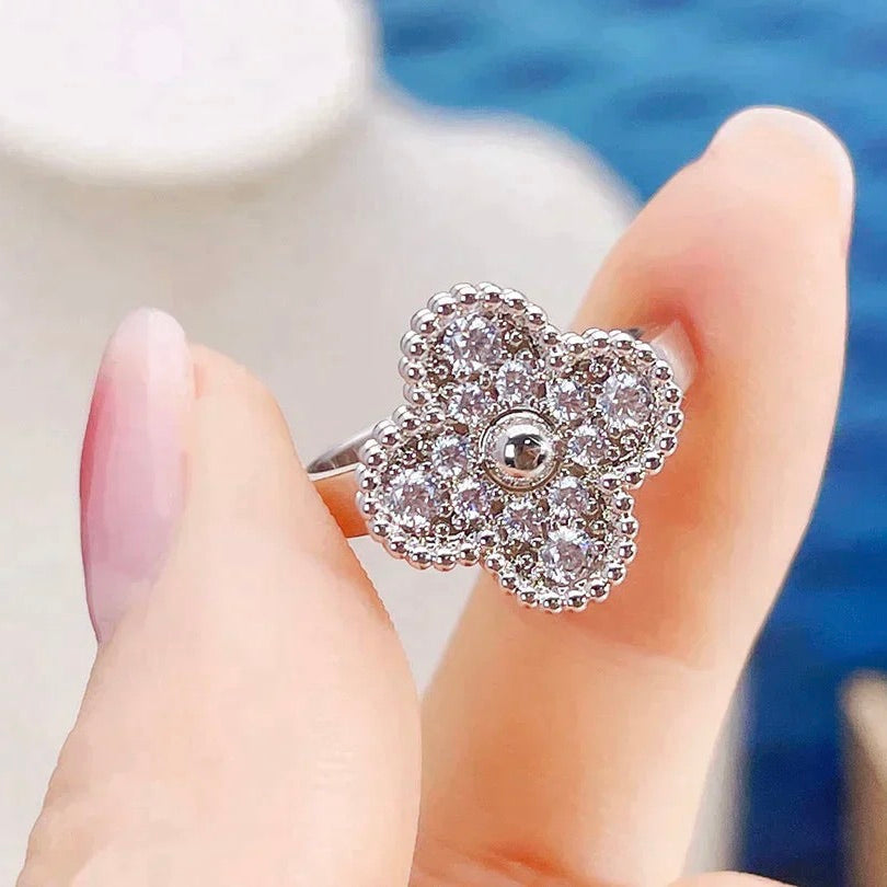 [Marin-Jewelry]CLOVER DIAMOND RING