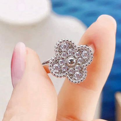[Marin-Jewelry]CLOVER DIAMOND RING