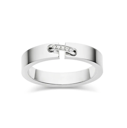 [Marin-Jewelry]ALLIANCE LIENS VIDENCE DIAMOND 4MM RING