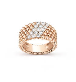 [Marin-Jewelry]Five-row diamond ring