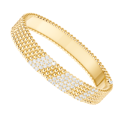 [Marin-Jewelry]Bracelet cinq rangs de diamants