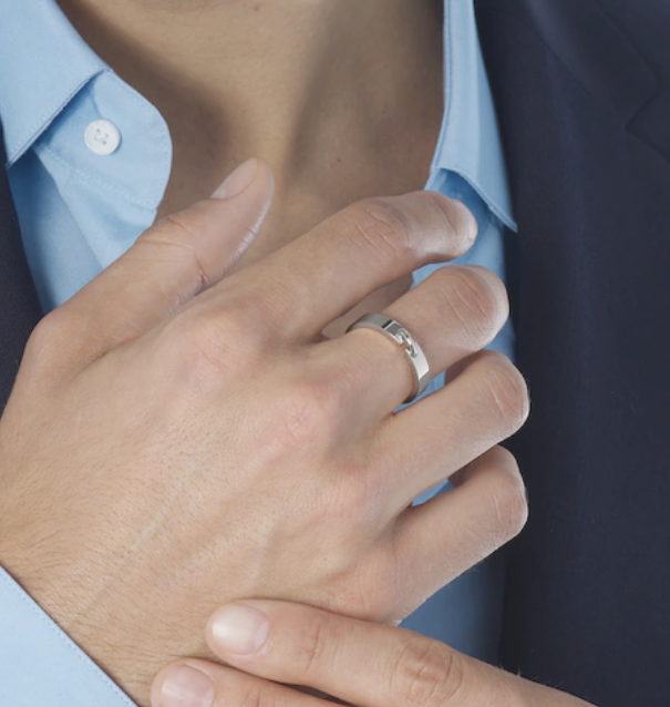 [Marin-Jewelry]ALLIANCE LIENS VIDENCE 4MM RING
