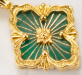 [Marin-Jewelry] B.C.L SMALL SIZE  ENAMEL NECKLACE£¨Various colors)