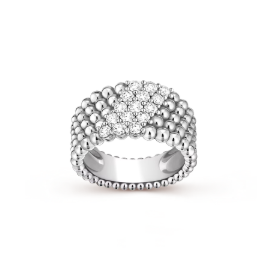 [Marin-Jewelry]Five-row diamond ring