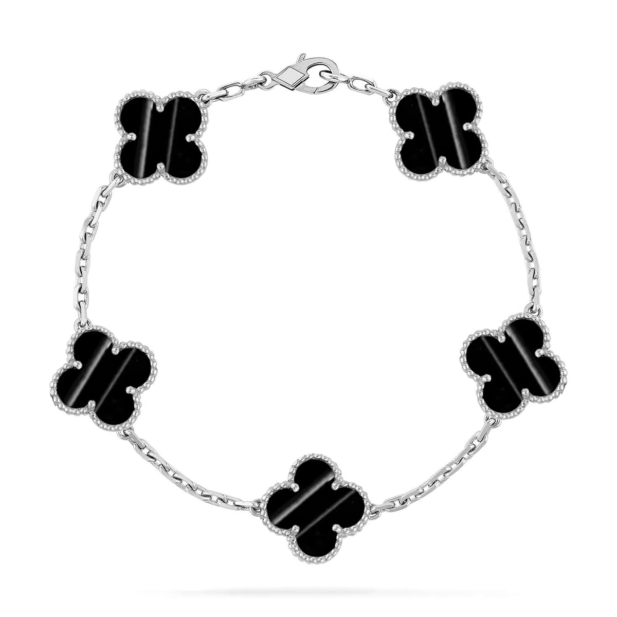 [Marin-Jewelry] CLOVER 5 MOTIF PULSAR STONE BRACELET COLLECTION