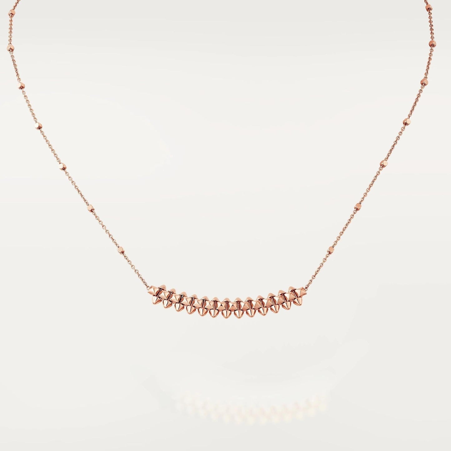 [Marin-Jewelry]CLASH PINK GOLD NECKLACE