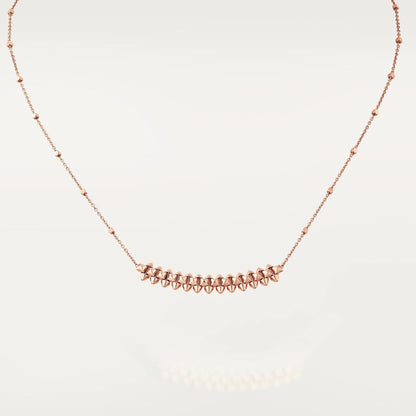 [Marin-Jewelry]CLASH PINK GOLD NECKLACE