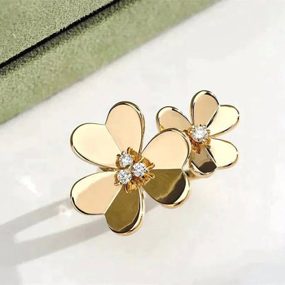 [Marin-Jewelry]CLOVER COMOS GOLD DIAMOND RING