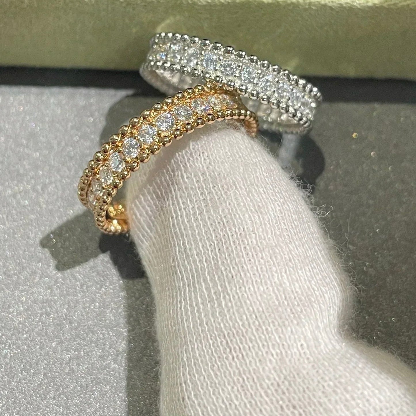 [Marin-Jewelry]PERLEE DIAMOND SILVER RING