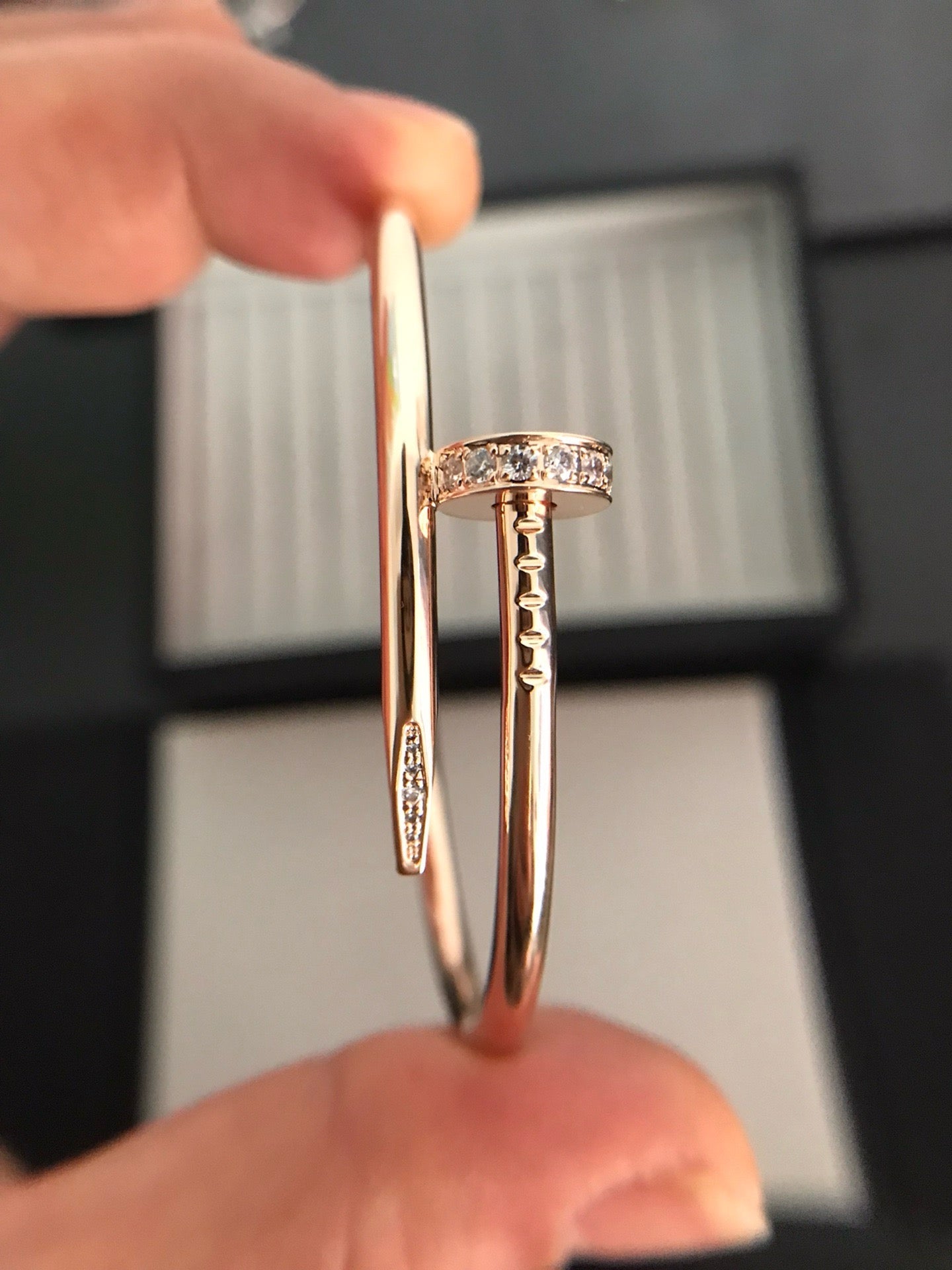 [Marin-Jewelry]JUSTE BRACELET 3.5MM DIAMONDS