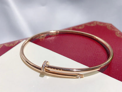 [Marin-Jewelry]JUSTE BRACELET 2.5MM DIAMONDS