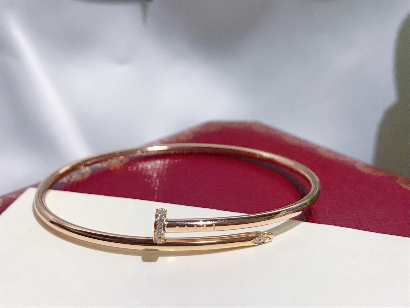 [Marin-Jewelry]JUSTE BRACELET 2.5MM DIAMONDS