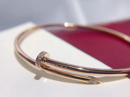 [Marin-Jewelry]JUSTE BRACELET 2.5MM DIAMONDS