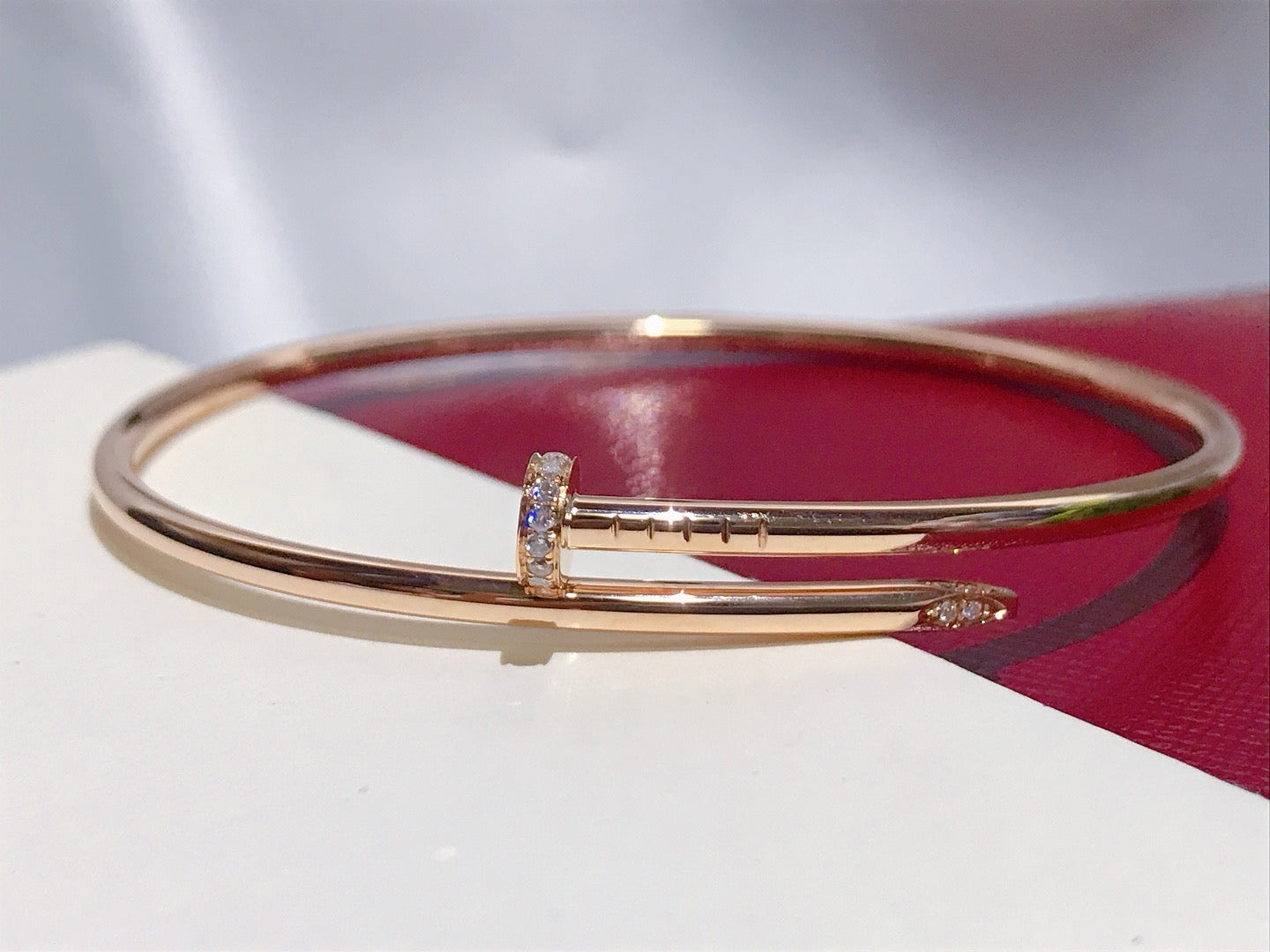 [Marin-Jewelry]JUSTE BRACELET 2.5MM DIAMONDS