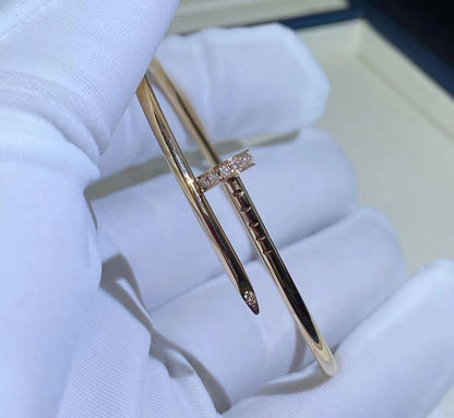[Marin-Jewelry]JUSTE BRACELET 2.5MM DIAMONDS