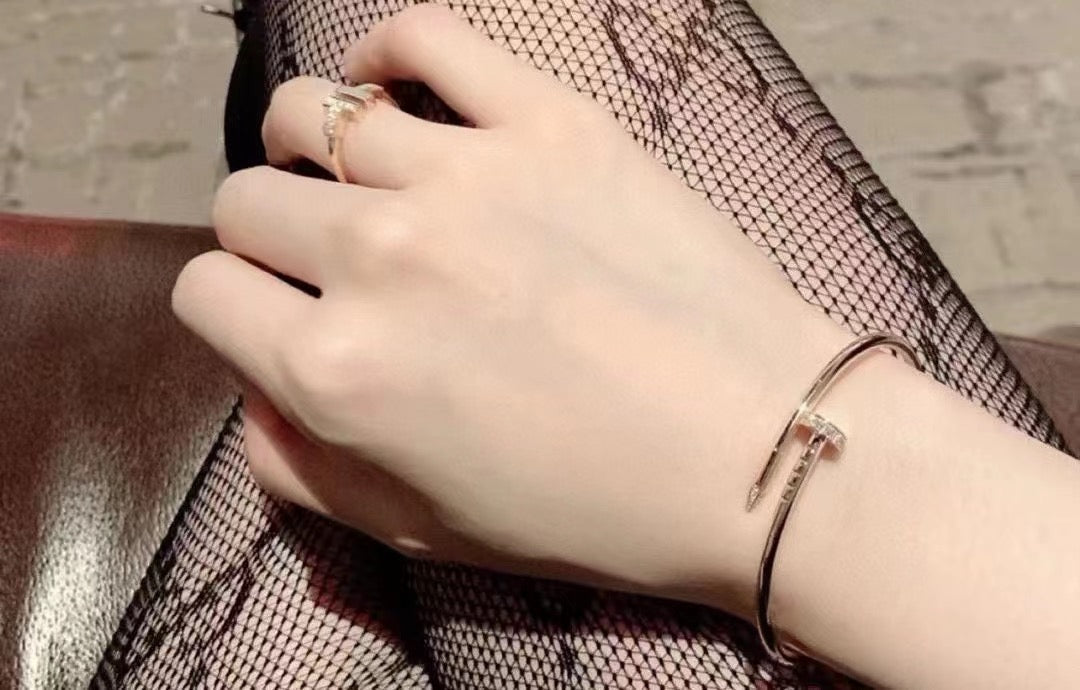 [Marin-Jewelry]JUSTE BRACELET 2.5MM DIAMONDS