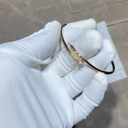 [Marin-Jewelry]JUSTE BRACELET 2.5MM DIAMONDS