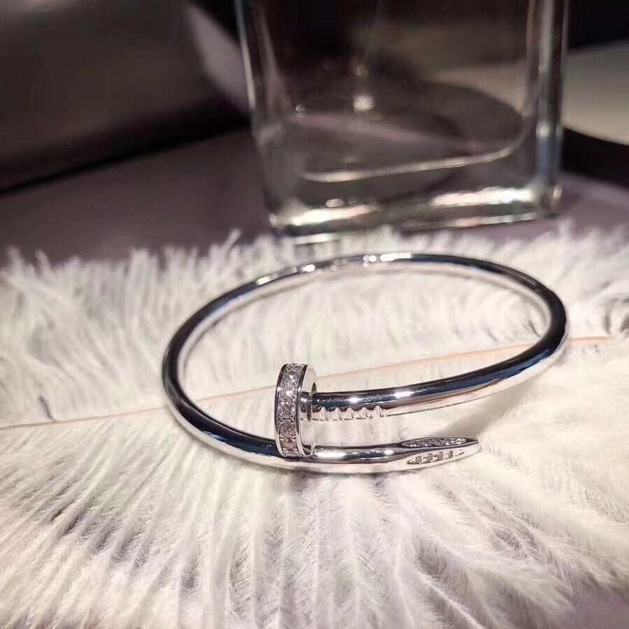 [Marin-Jewelry]JUSTE BRACELET 3.5MM DIAMONDS