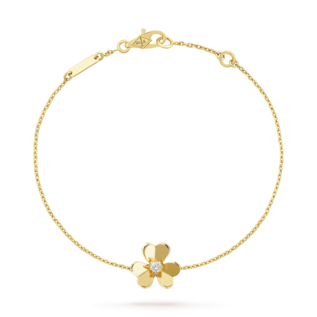 [Marin-Jewelry]FRIVOLE GOLD FLOWER PINK MALACHITE BRACELET