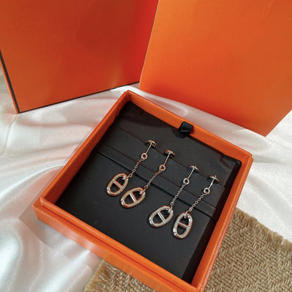 [Marin-Jewelry]CHAINE TASSEL EARRINGS