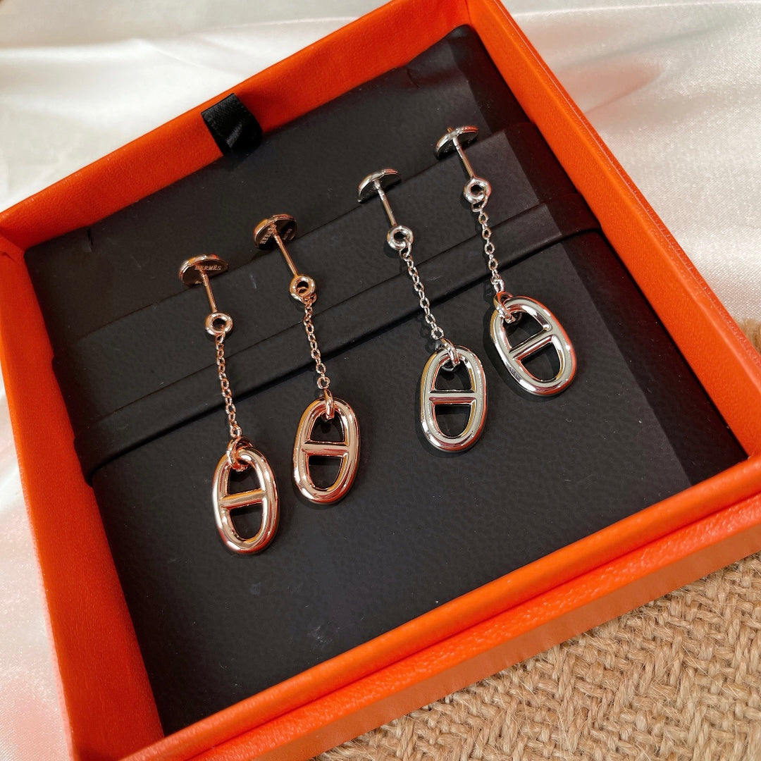 [Marin-Jewelry]CHAINE TASSEL EARRINGS