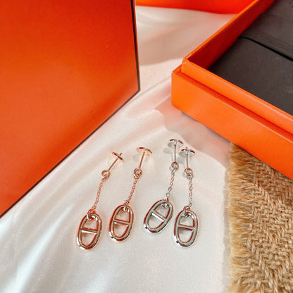[Marin-Jewelry]CHAINE TASSEL EARRINGS