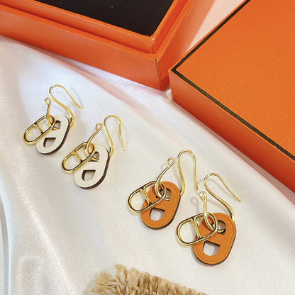 [Marin-Jewelry]HM O'MAILLON GOLD EARRINGS