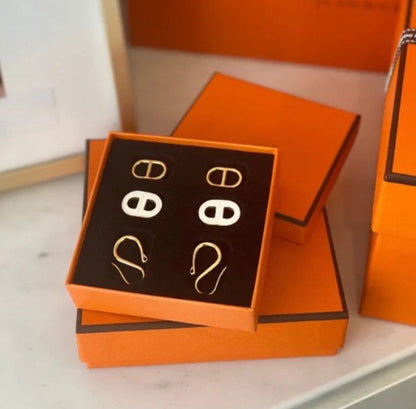 [Marin-Jewelry]HM O'MAILLON GOLD EARRINGS
