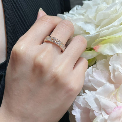 [Marin-Jewelry]KELLY PINK GOLD DIAMOND RING