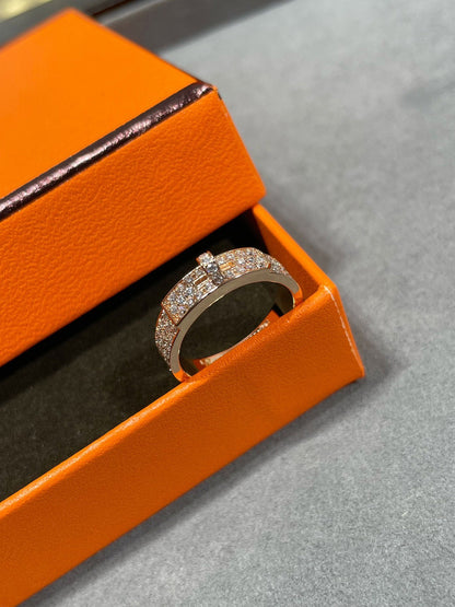 [Marin-Jewelry]KELLY PINK GOLD DIAMOND RING