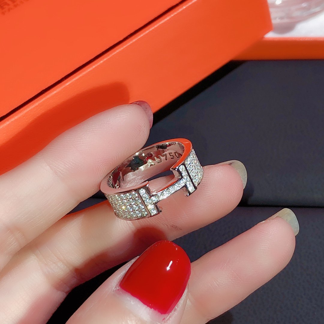 [Marin-Jewelry]H RING FULL DIAMOND